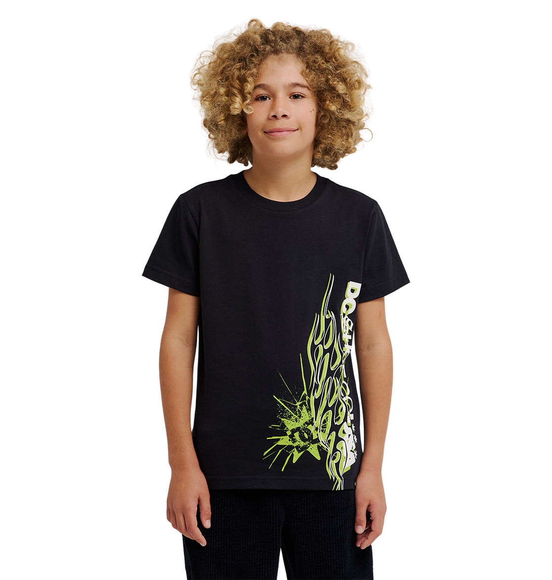 Kids' Side Flame Tee